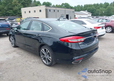 2018 Ford Fusion Titanium z USA, uszkodzony, nr VIN 3FA6P0K91JR209983